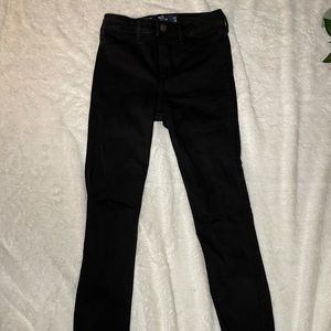 Hollister Black High Rise Jeggings